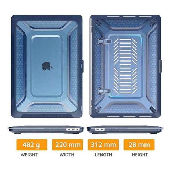 Mektron Compatible con MacBook Pro funda de 13 pulgadas M1_2
