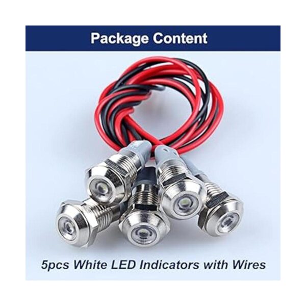 DMWD 5 piezas de 12 V24 V 20 mA ahorro de energía luz_3