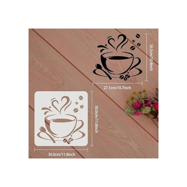 FINGERINSPIRE Taza de café con plantilla de vapor de 11.8_2