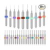 Juego de 30 micro brocas de carburo de tungsteno placa de_1