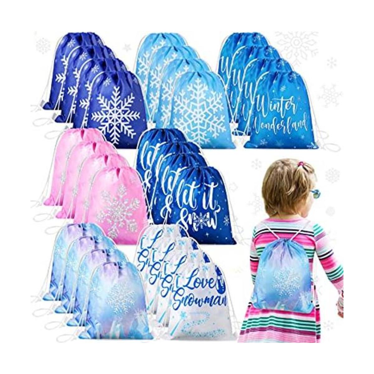 Bolsas de recuerdos de fiesta de Frozen para invierno