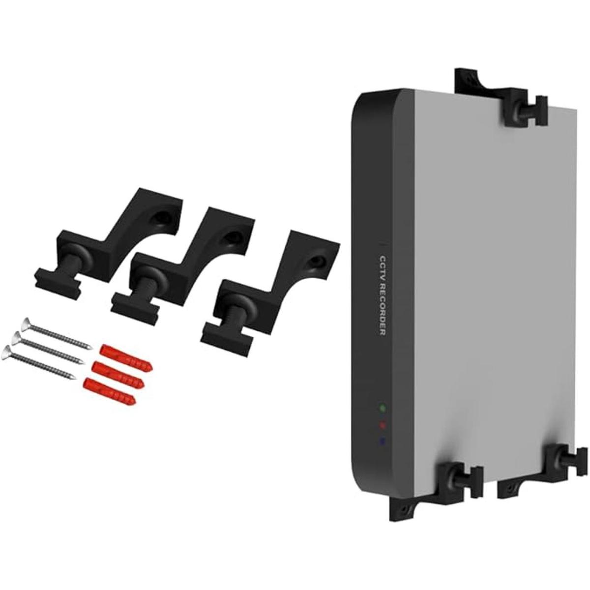 Mars Outpost Soportes ajustables para DVR NVR Router