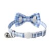 AIITLE Collar de gato con bonita pajarita y campana