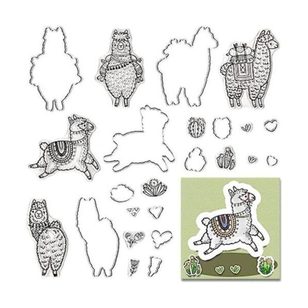 Sellos y troqueles de alpaca para hacer tarjetas sellos_1