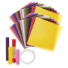 Thleunei Hojas de cera de abeja para hacer velas kit de