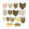 120 protectores de esquina de metal vintage para libros de_1