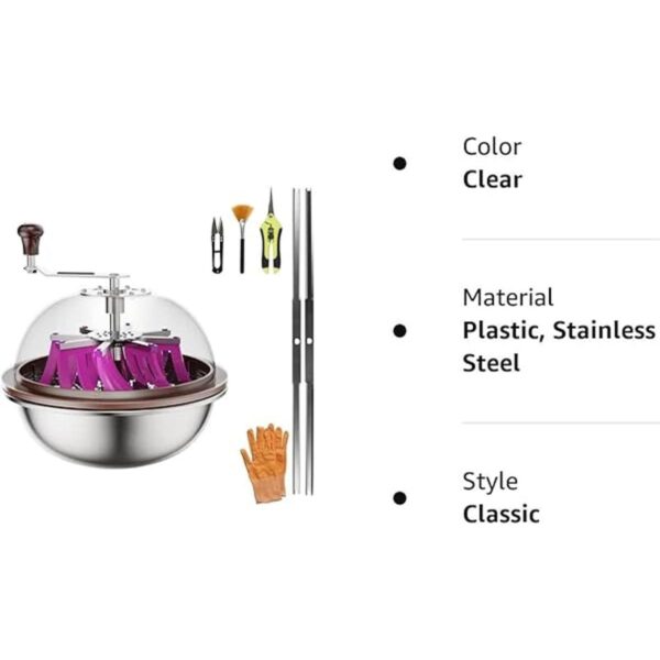 ATOUR 13 inch Bud Leaf Bowl Trimmer Upgraded Version with