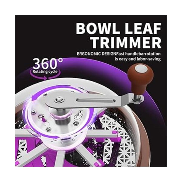 ATOUR 13 inch Bud Leaf Bowl Trimmer Upgraded Version with