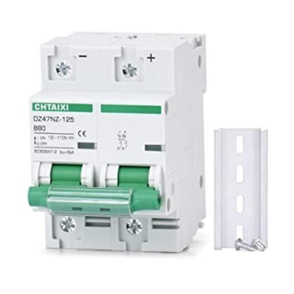 Chtaixi Disyuntor miniatura de 12 V110 V CC protector de_1