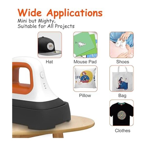 Mini Heat Press Machine Portable Iron Heat Transfer_6