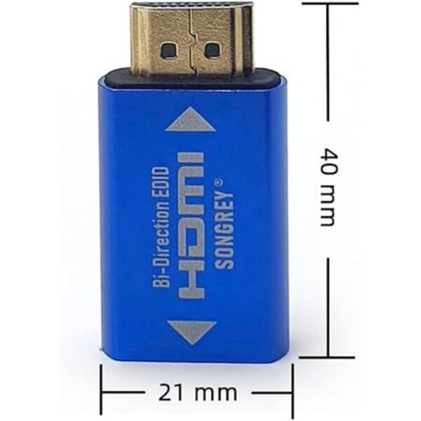 SRhonyra Emulador HDMI EDID Passthrough de 4 generación_4