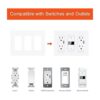 Milfra Placas de pared decorativas sin tornillos_3
