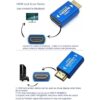 SRhonyra Emulador HDMI EDID Passthrough de 4 generación_3