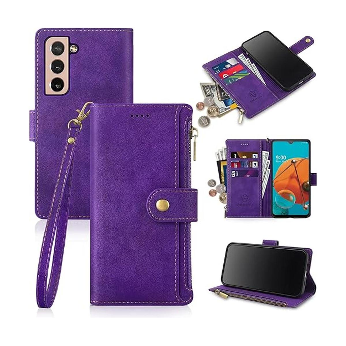 Antsturdy Funda tipo cartera para Samsung Galaxy S22S22