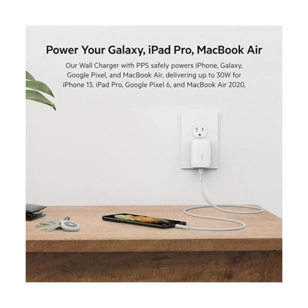Belkin Cargador de pared USB C de 30 W con PPS_2