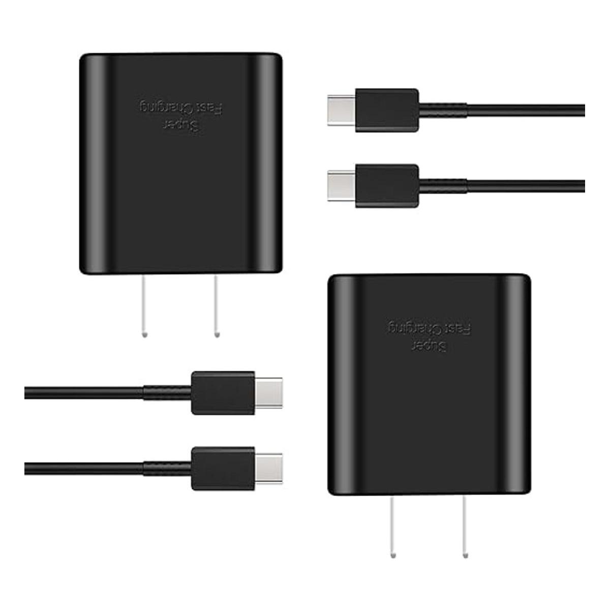 Cargador USB C de 45 W paquete de 2 cargadores de pared