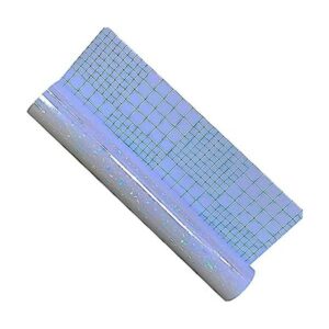 Papel adhesivo holográfico transparente de vidrio roto de_1