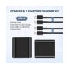 Cargador USB C de 45 W paquete de 2 cargadores de pared_2