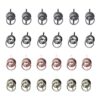 Ruwado 40 sujetadores de metal con anillos de tracción