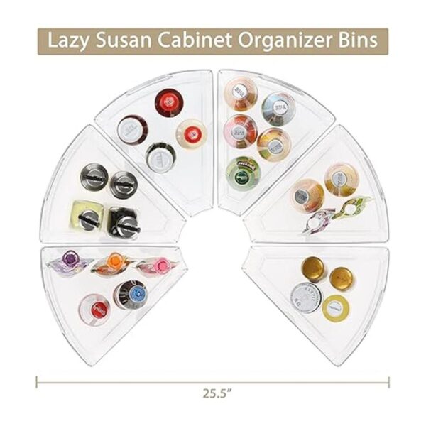 URALFA Lazy Susan Contenedores organizadores