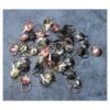Ruwado 40 sujetadores de metal con anillos de tracción