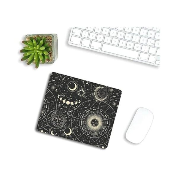 Juego de alfombrillas para mouse con diseño celestial de_4
