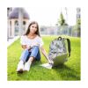 Mochila de tortuga marina para mujeres y niñas de 17