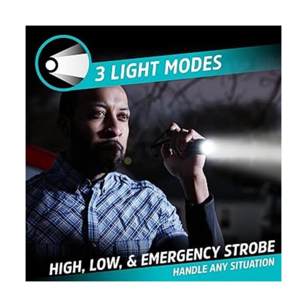 ENERGIZER Linterna LED recargable X1000 capacidad de