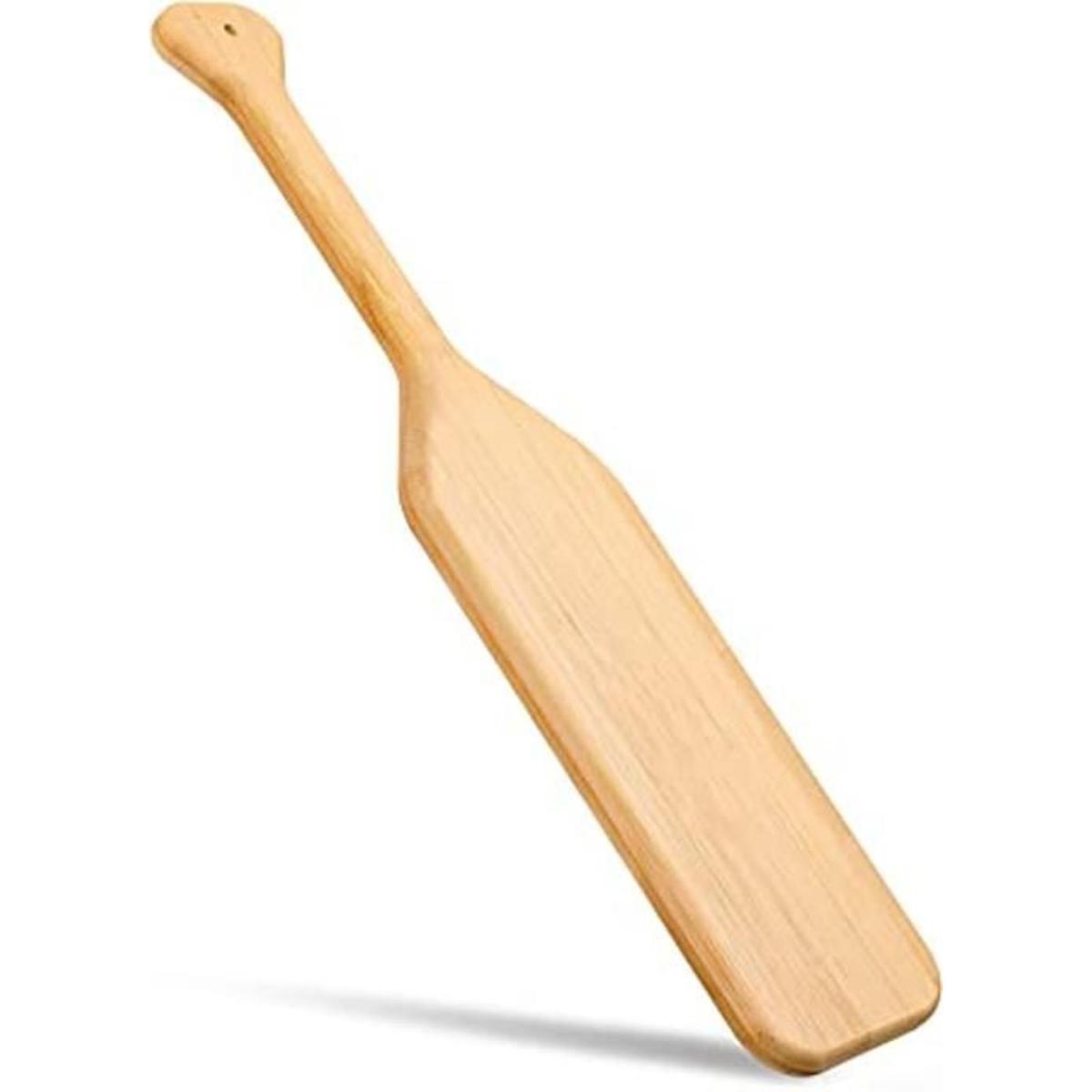 Pllieay Paleta de bambú sin terminar de 15 pulgadas