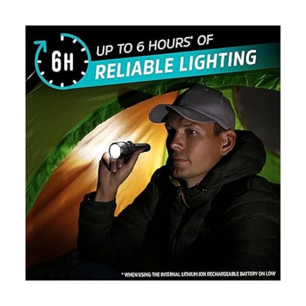 ENERGIZER Linterna LED recargable X1000 capacidad de
