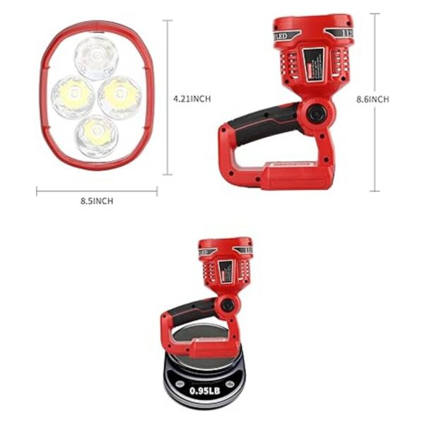 Luz de trabajo LED de 1120LM para batería Craftsman V20