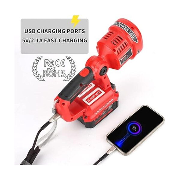 Luz de trabajo LED de 1120LM para batería Craftsman V20