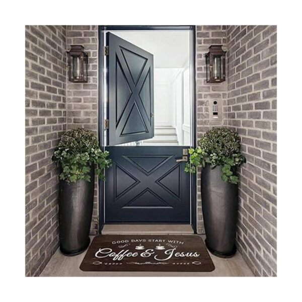 Good Day Start Felpudo decorativo de 17 x 30 pulgadas_2