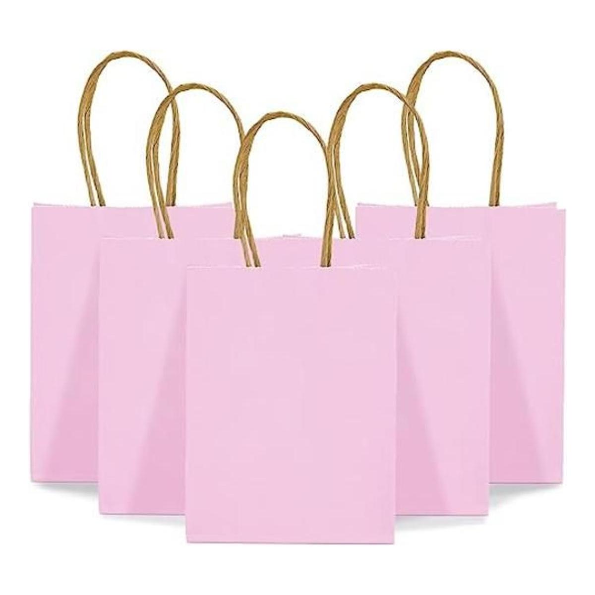 DjinnGlory Paquete de 60 mini bolsas de regalo de papel