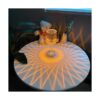 Leroxo Lámpara de mesa de cristal portátil lámpara_3