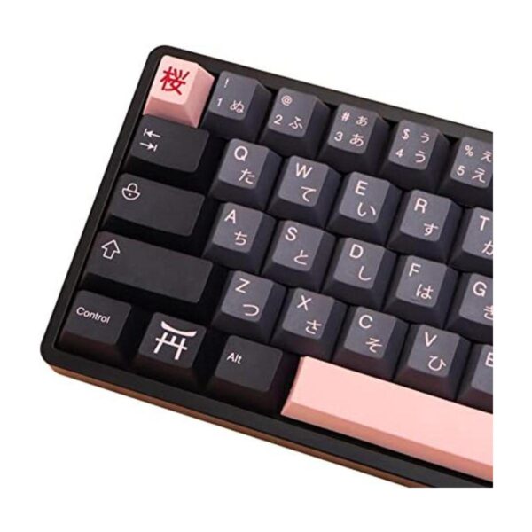MOLGRIA Keycaps Juego de 136 Sakura nocturna para teclado_1