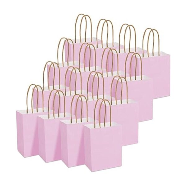 DjinnGlory Paquete de 60 mini bolsas de regalo de papel