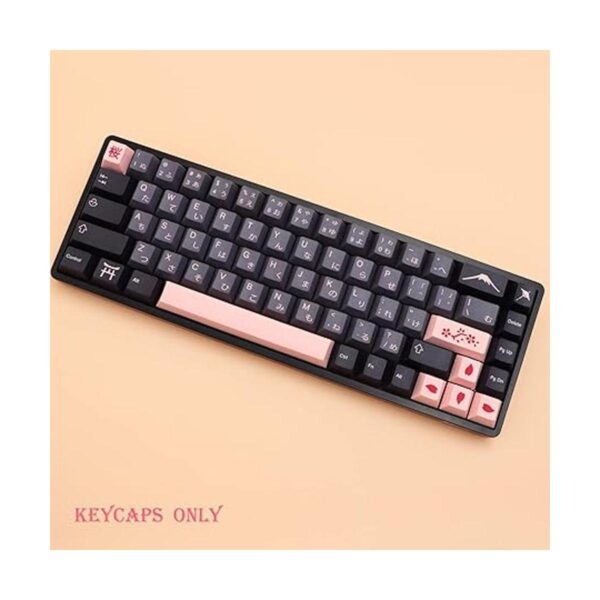 MOLGRIA Keycaps Juego de 136 Sakura nocturna para teclado_2