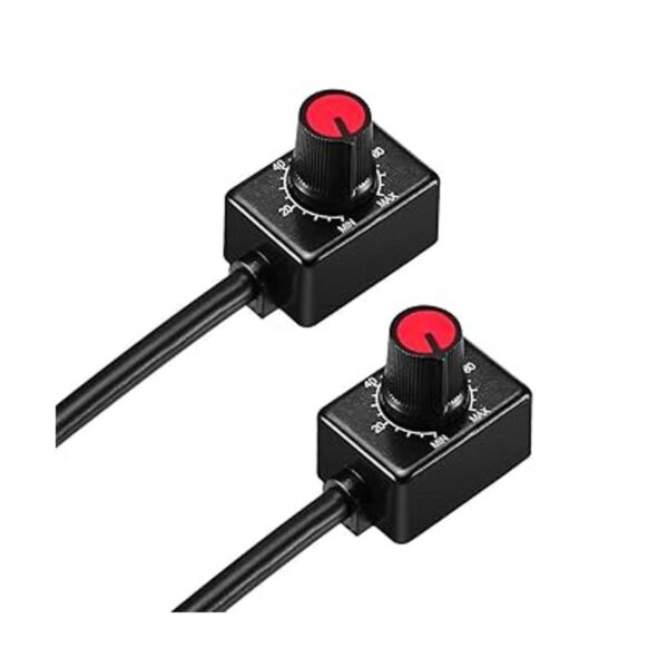 KEYGMA Perilla LED de 0110 V CC 2 unidades sin_2