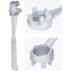 Mellbree Llave de tambor de aluminio llave de tambor