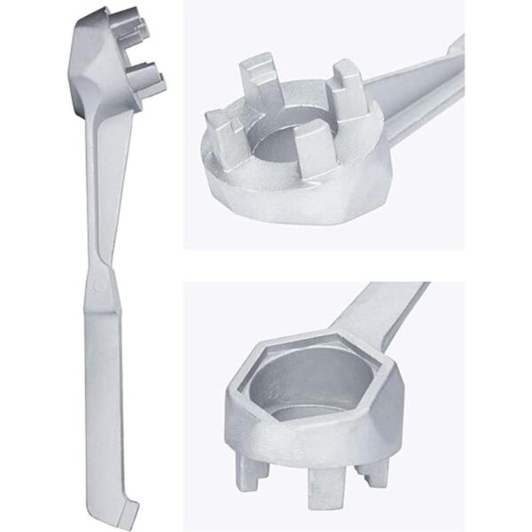Mellbree Llave de tambor de aluminio llave de tambor