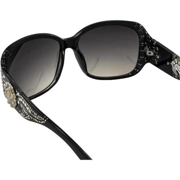 Rodeo Queen 2 pares de lentes de sol tachonados para