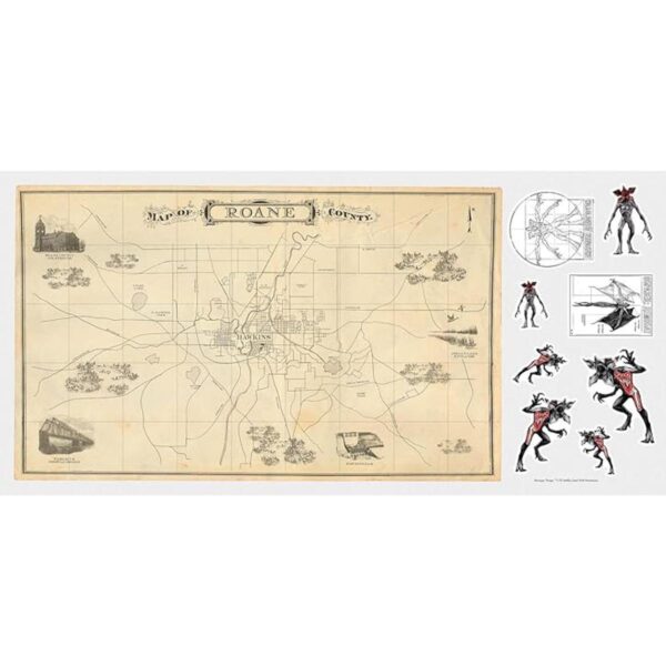 RoomMates RMK5143GM Stranger Things Calcomanía gigante_2