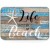 Life is Better at The Beach Tapete de bienvenida para