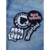 LUXPA Juego de rock 1 bandas de roca punk Punch Parche_4