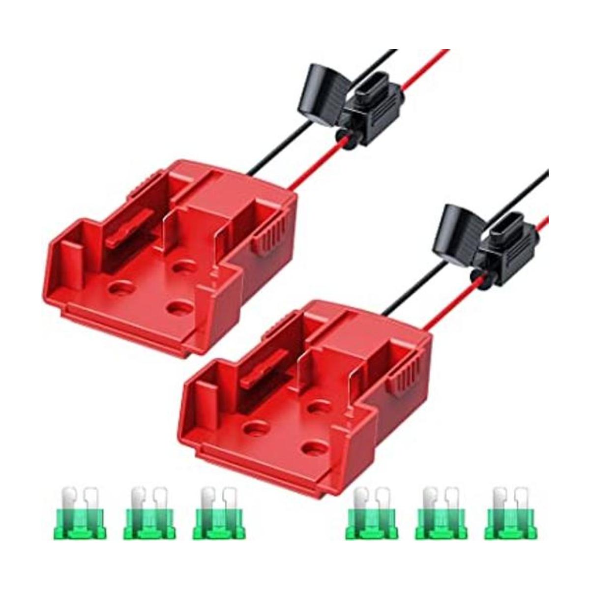 Adaptador de ruedas eléctricas para Milwaukee paquete de