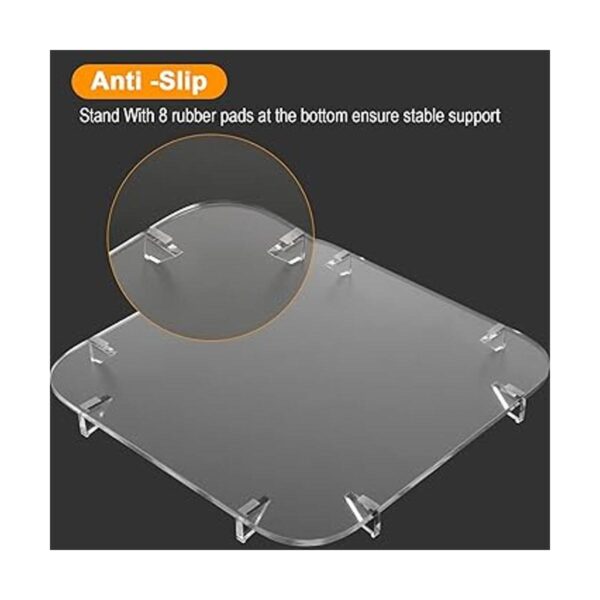 CaSZLUTION Soporte de escritorio acrílico para Mac Studio_4