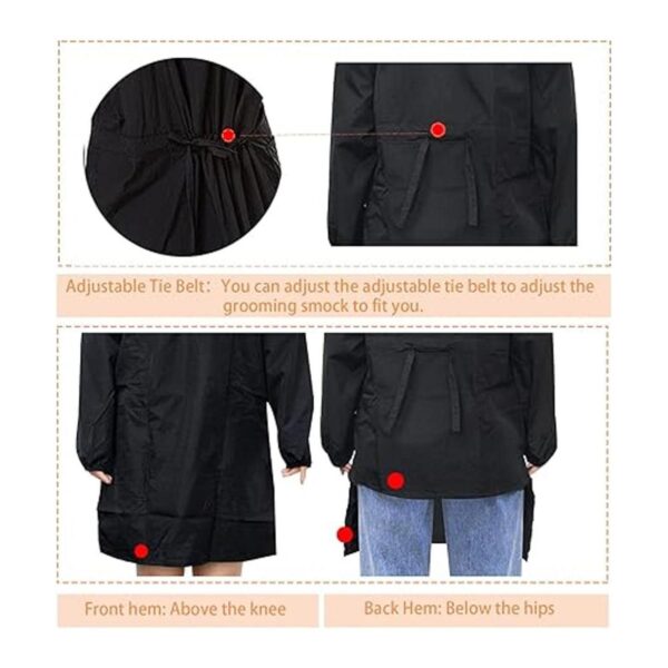 Gliitatu Chaquetas de peluquería para perros y mujeres