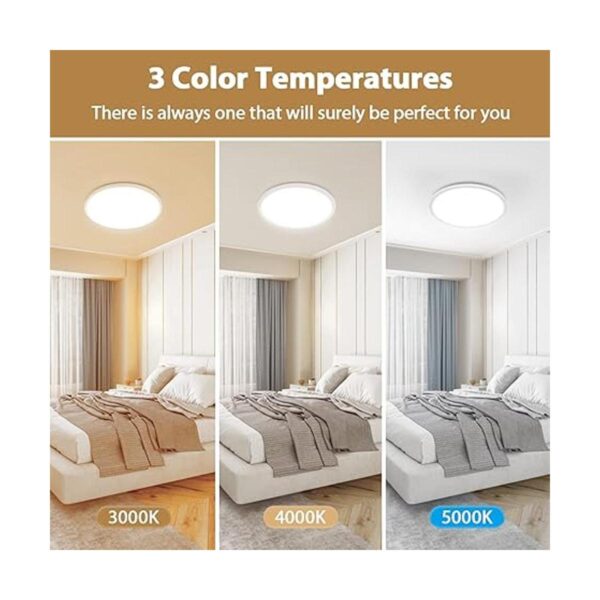 BrightHome Lámparas de techo LED de montaje empotrado_2
