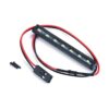 RCLIOLN Barra de luz de coche RC a escala 124 7 LED